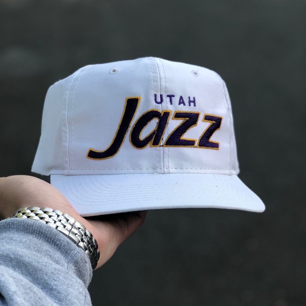 VINTAGE SPORTS SPECIALTIES UTAH JAZZ SCRIPT